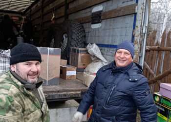 Из Сосновского района отправлен очередной гуманитарный конвой