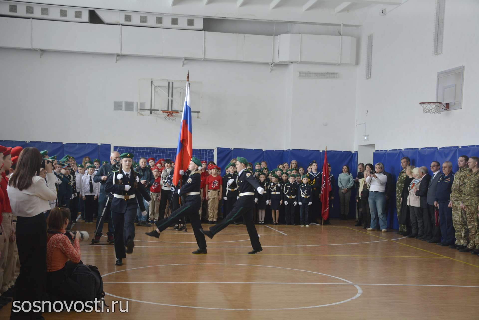 Долгодеревенская школа теперь носит имя Андрея Мосина