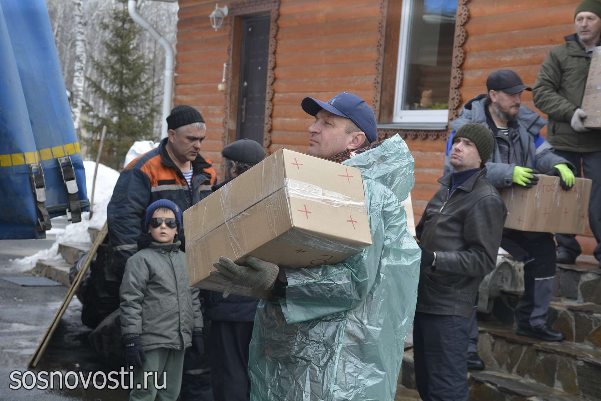 Из Сосновского района в зону СВО отправлен очередной гуманитарный груз