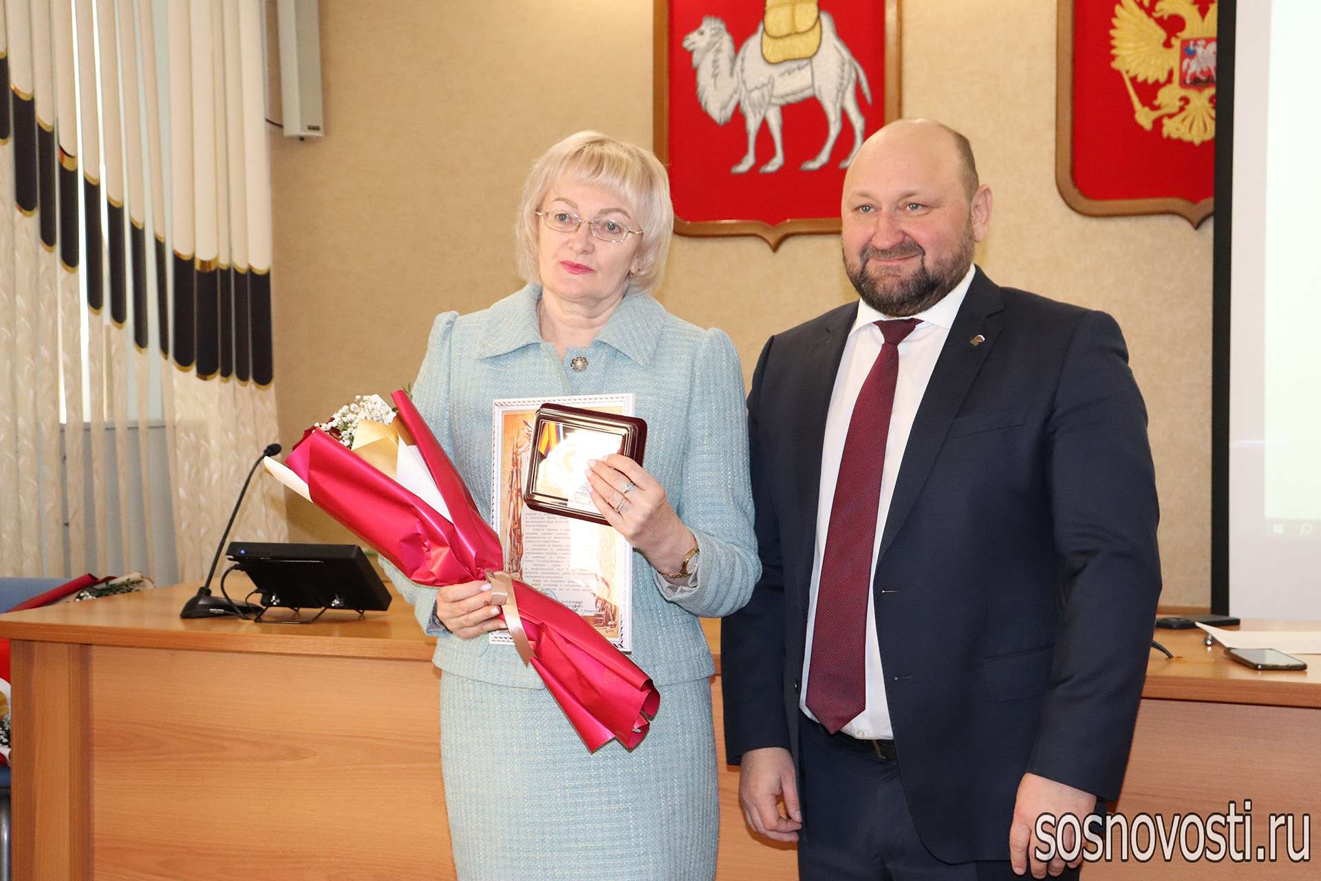 Сосновцев наградили медалями «Волонтер. Доброволец»
