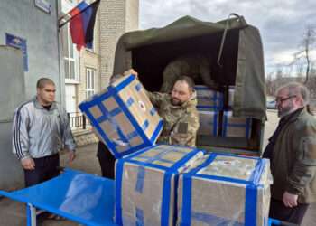 Грузы из Сосновского района доставлены в военные госпитали