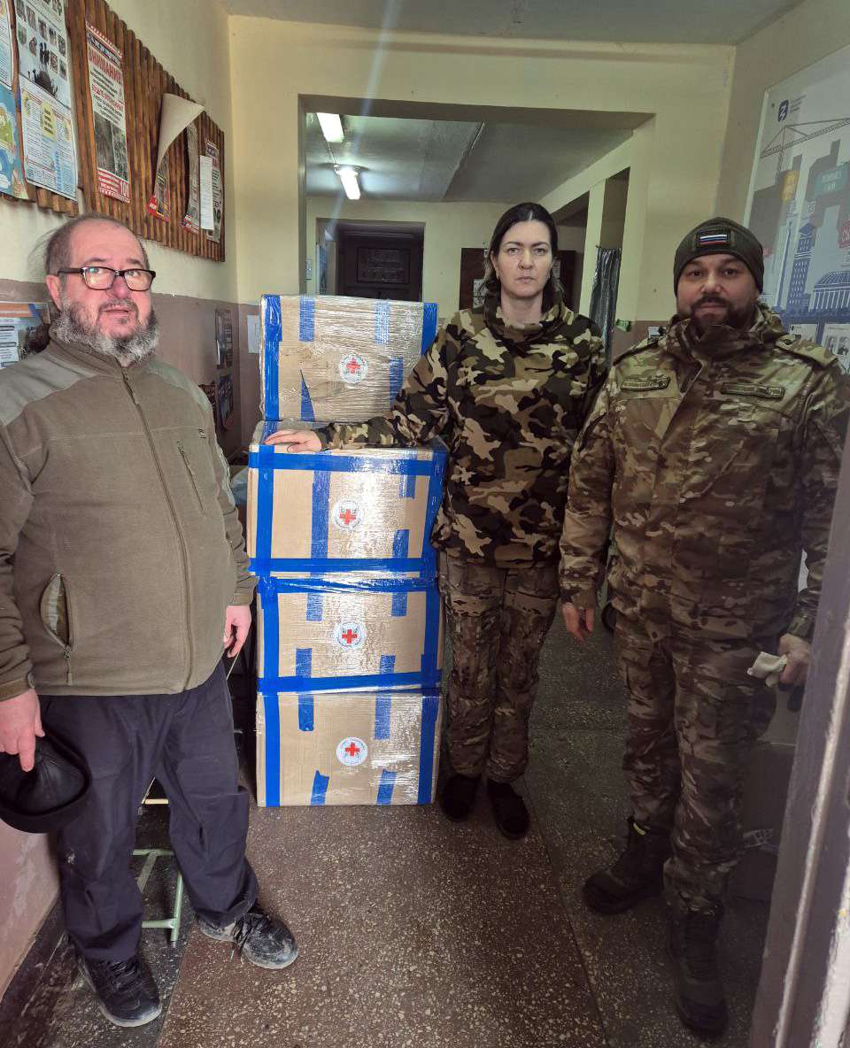 Грузы из Сосновского района доставлены в военные госпитали