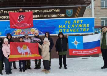 Сосновские школьники побывали в части, где служил Андрей Мосин