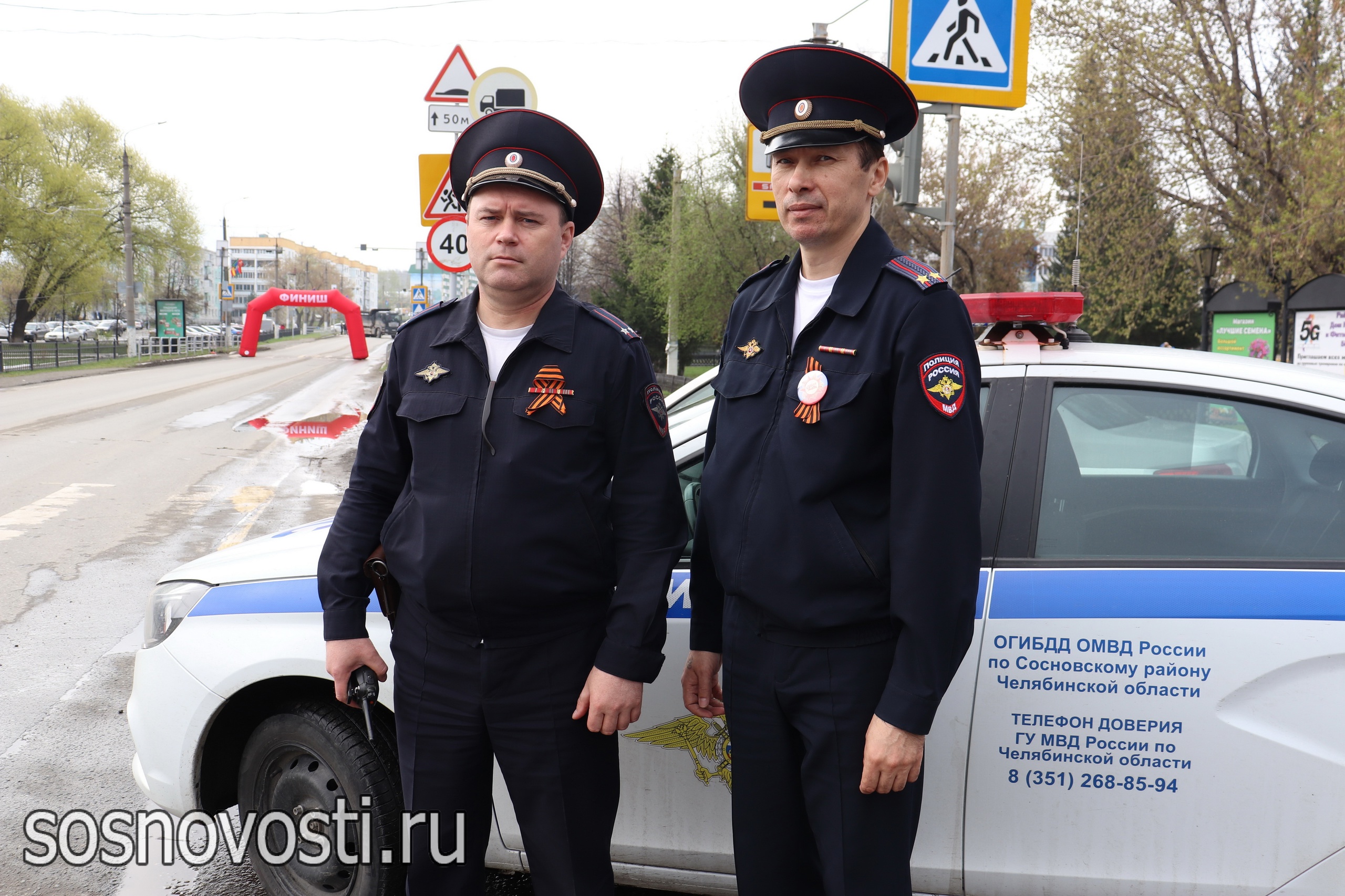 В Сосновском районе прошла легкоатлетическая эстафета на призы газеты «Сосновская нива»