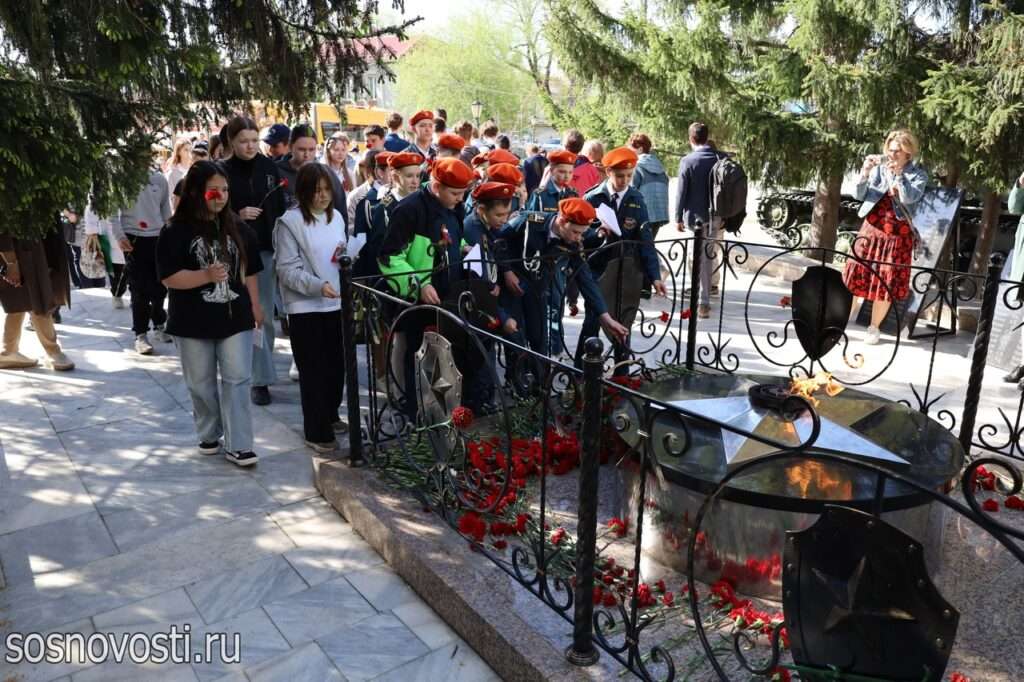 В Долгодеревенском прошел театрализованный концерт в честь Дня Победы