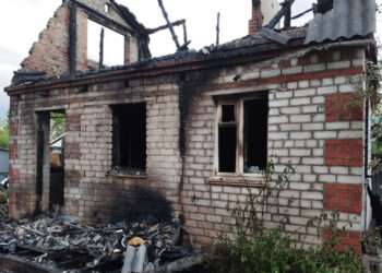 В Сосновском районе сгорел садовый дом