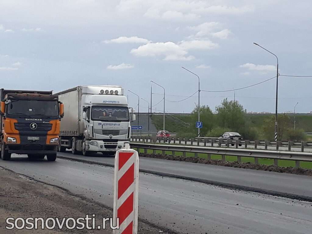На Свердловском тракте продолжаются ремонтные работы