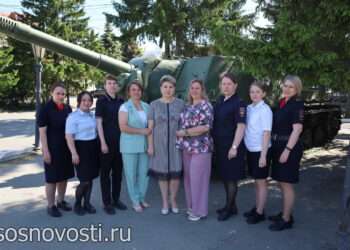 В Сосновском районе наградили сотрудников подразделения по делам несовершеннолетних