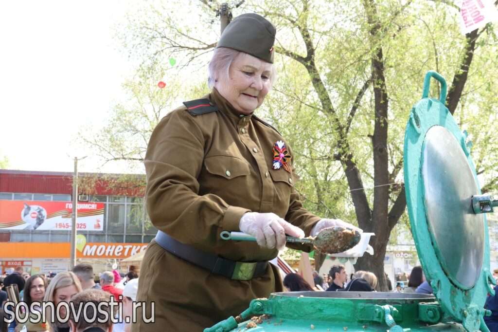 В Сосновском районе состоялось шествие Бессмертного полка