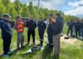В Кайгородово спасатели учились управлять беспилотниками