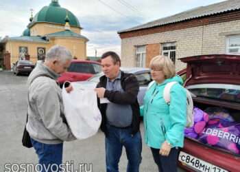 Жители Сосновского района собирают вещи для госпиталя
