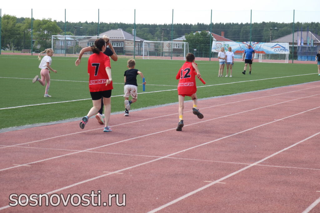 Районный чемпионат спортивных семей прошел в Долгодеревенском