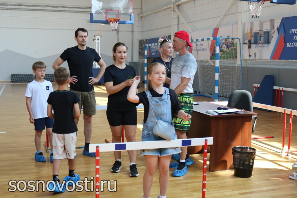 Районный чемпионат спортивных семей прошел в Долгодеревенском