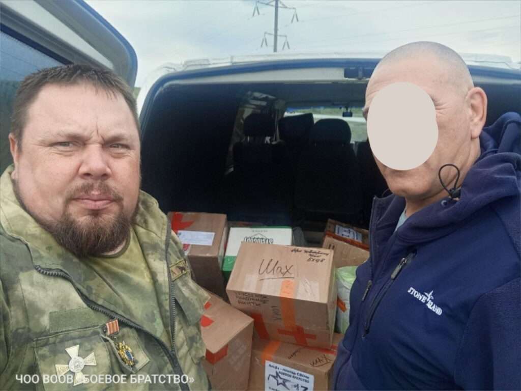 Везли для наших медиков. Делили по-братски