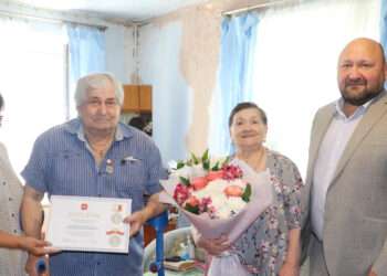 Супруги из Солнечного награждены медалями «Семейное счастье»
