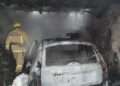 В Полевом загорелся автомобиль