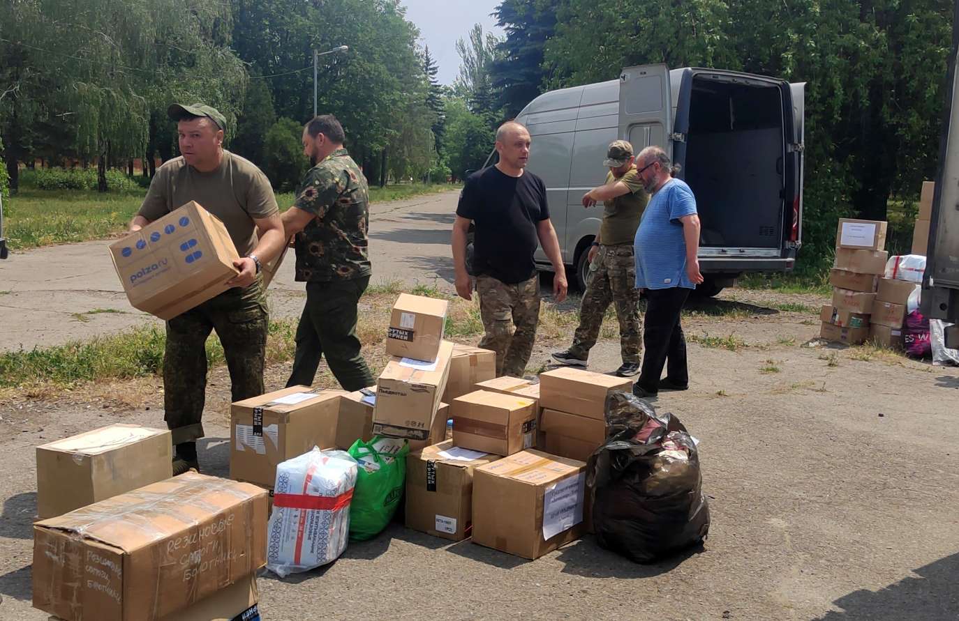 На вес золота: гуманитарный груз из Сосновского района доставлен