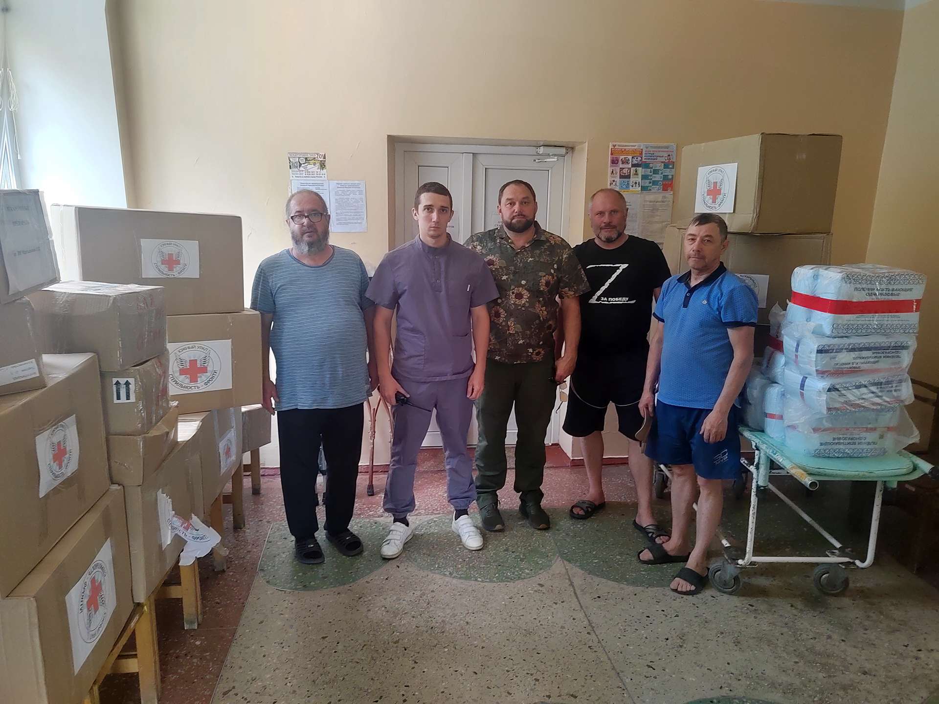 На вес золота: гуманитарный груз из Сосновского района доставлен