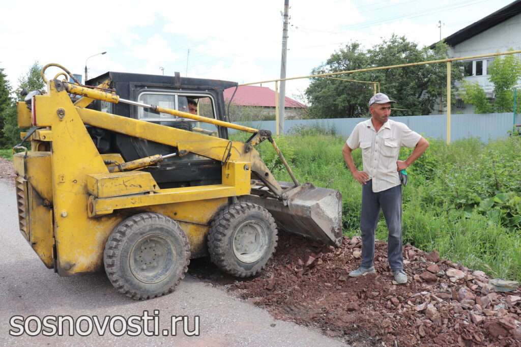 В переулке Первомайском построили тротуар