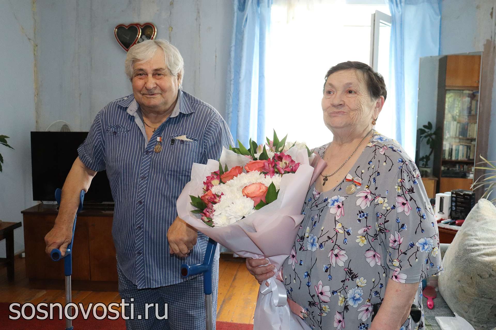 Супруги из Солнечного награждены медалями «Семейное счастье»