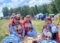 Сосновская юрта удивляла гостей на Сабантуе