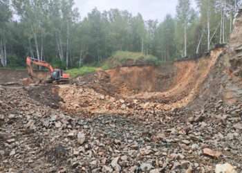 Очередной незаконный карьер обнаружили в Сосновском районе