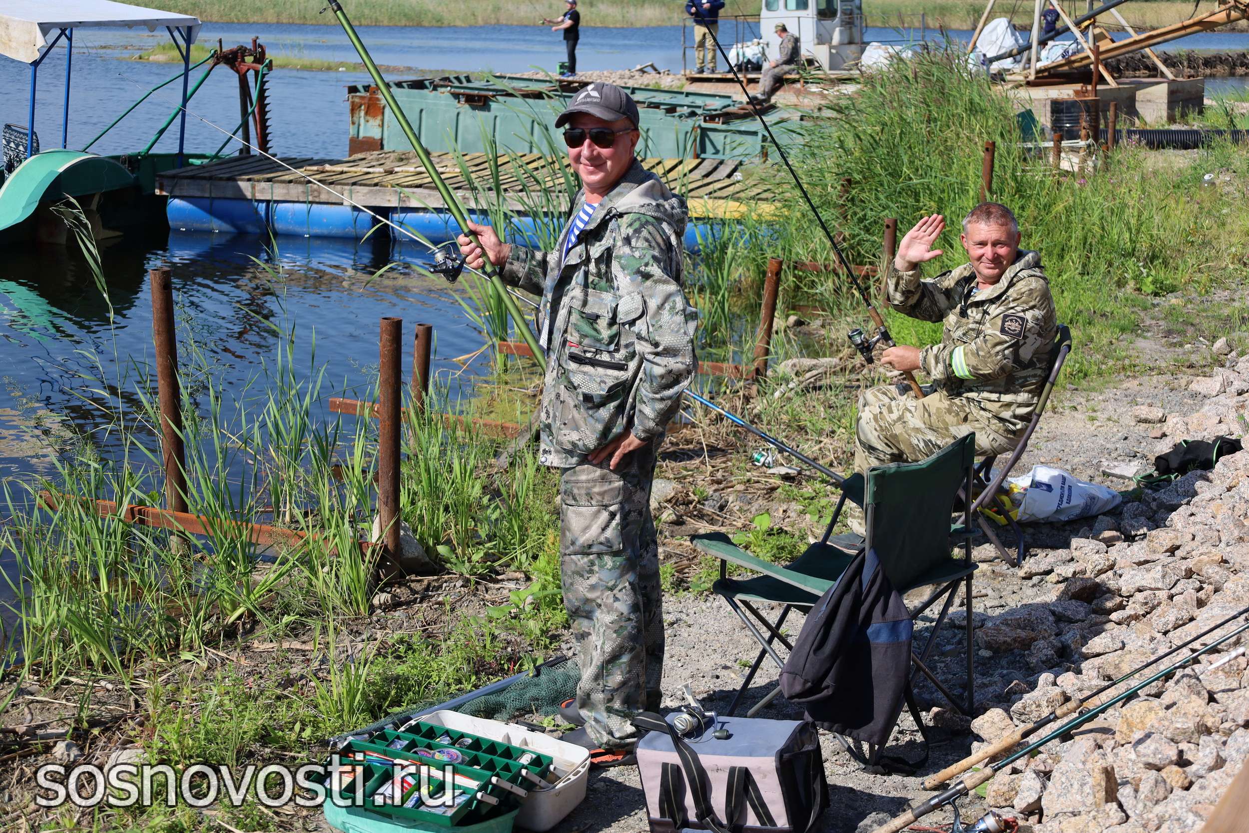 Ветераны боевых действий организовали турнир по трофейной рыбалке