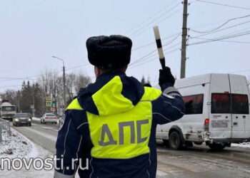 Без прав и без тахографа: в Сосновском округе задержали водителя микроавтобуса с пассажирами