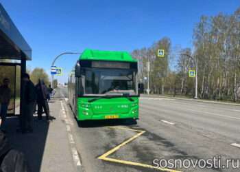 На дорогах Сосновского округа установят остановочные павильоны и односекционные светофоры