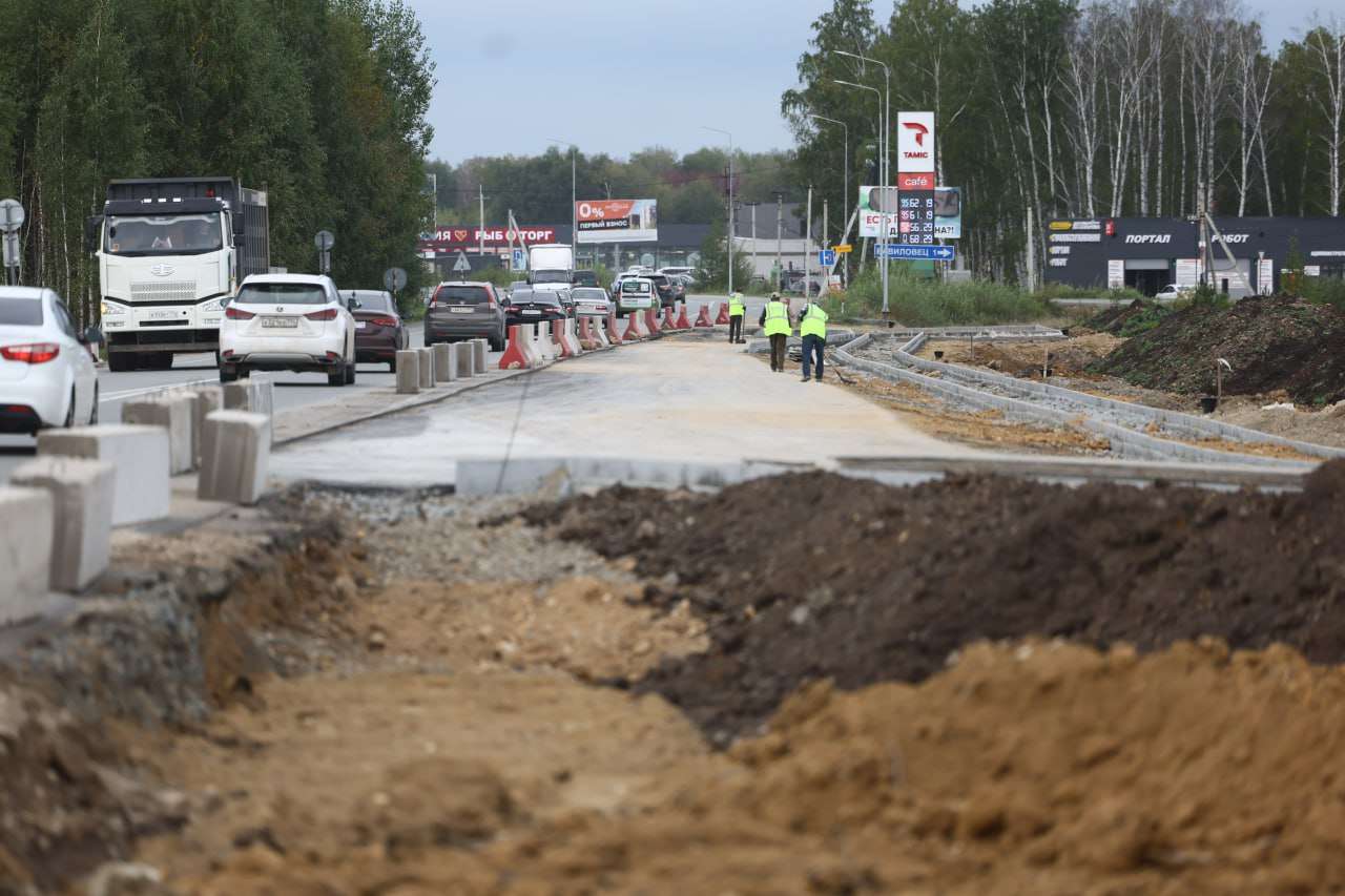 Дорога между Пригородным и Западным будет готова в октябре