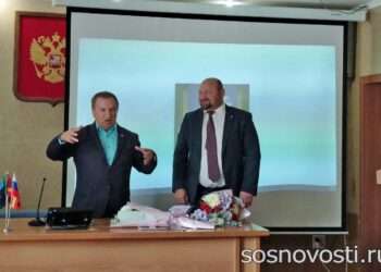 В Сосновском округе приветствовали заслуженного тренера России Александра Миллера