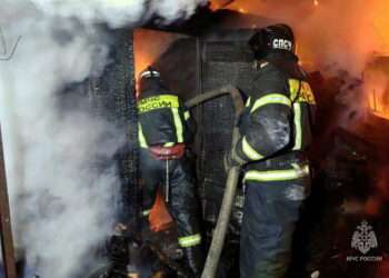 В Кременкуле сгорел сарай