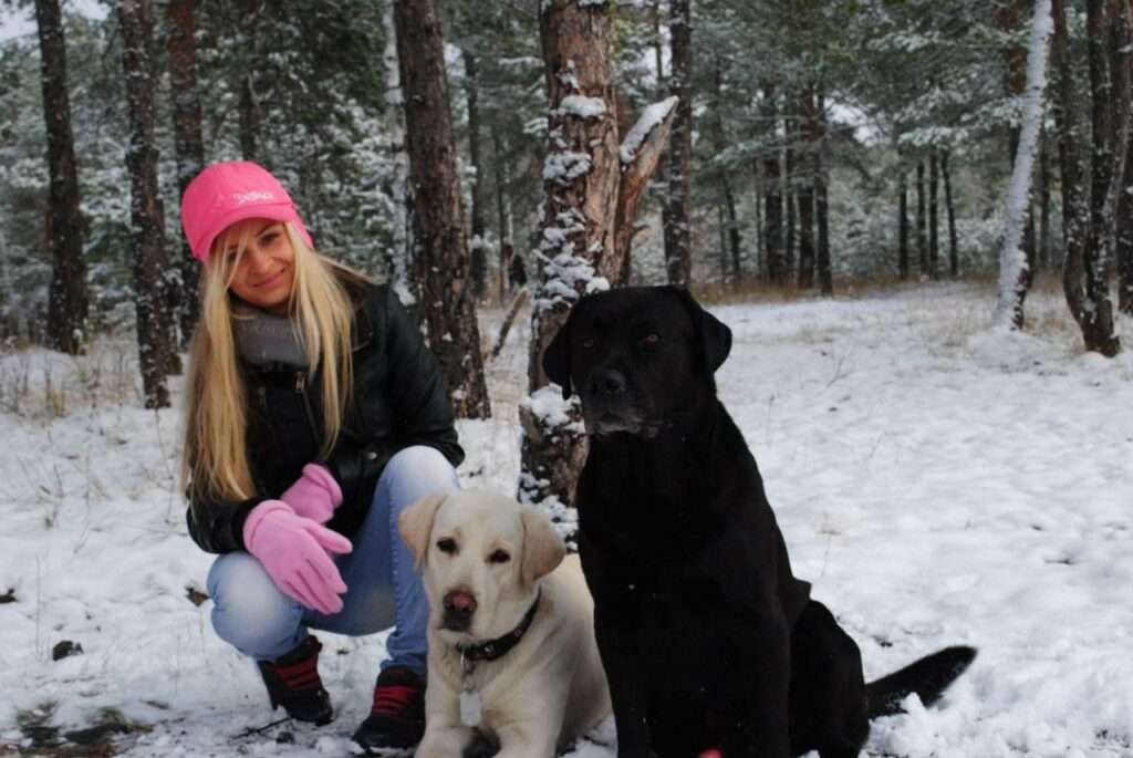 В Центре зоотерапии собаки помогают детям с особенностями развития