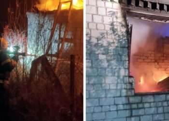 В Полетаевском поселении сгорел дом