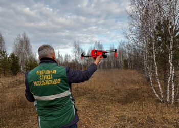 Беспилотник обнаружил заброшенные поля в Сосновском округе