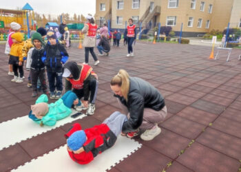 Дошкольники сдавали нормы ГТО