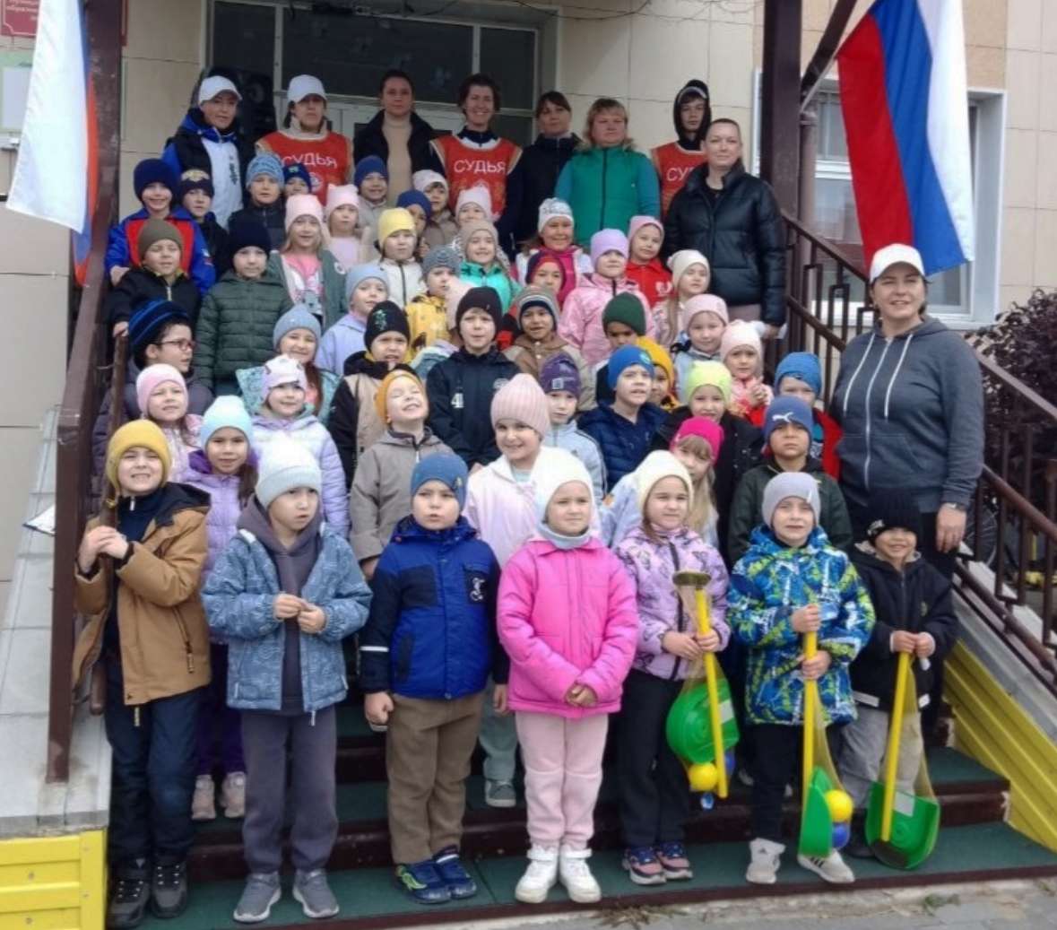 Дошкольники сдавали нормы ГТО