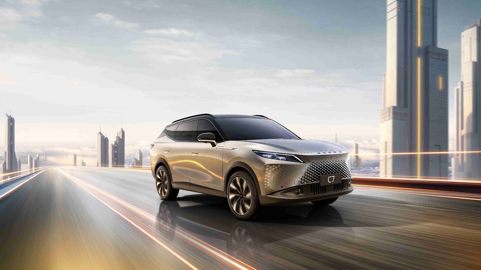 OMODA С7: Гармония яркого дизайна и передовых технологий для тех, кто ценит стиль и комфорт