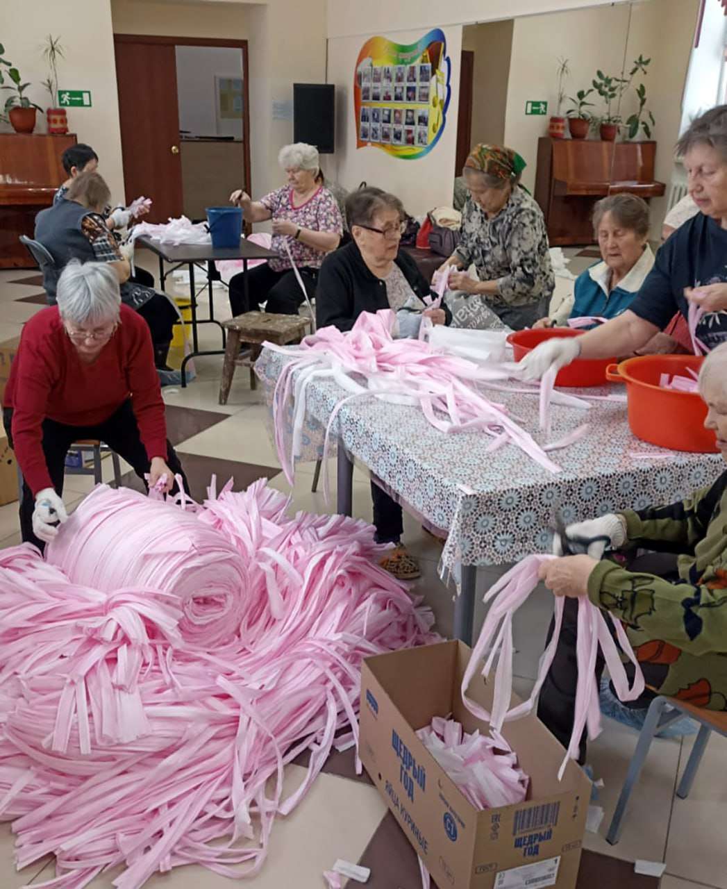 Союз добрых сердец: журналист СН побывал у волонтеров Саккуловского поселения