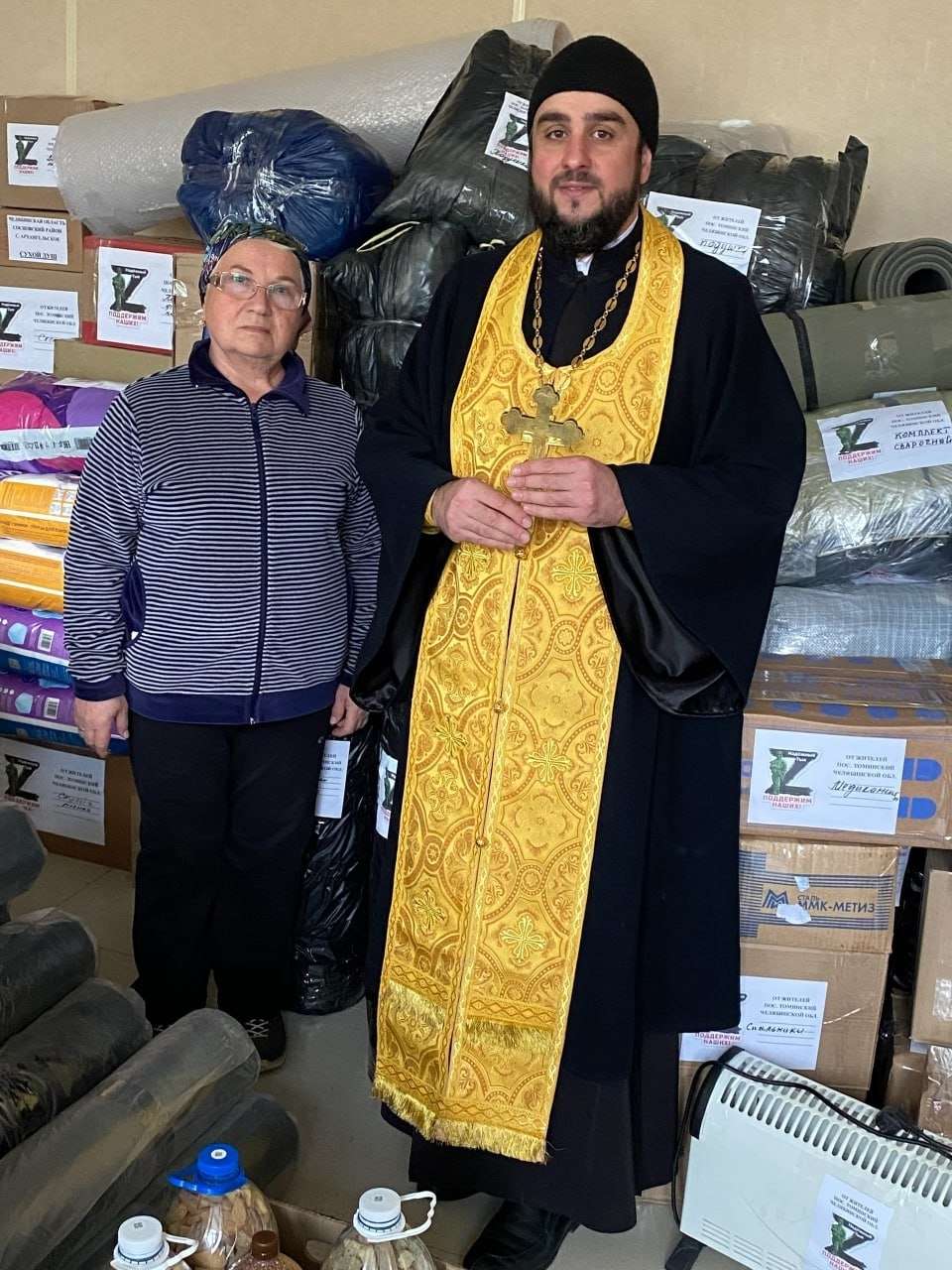 Очередной гумконвой отправлен из Томинского