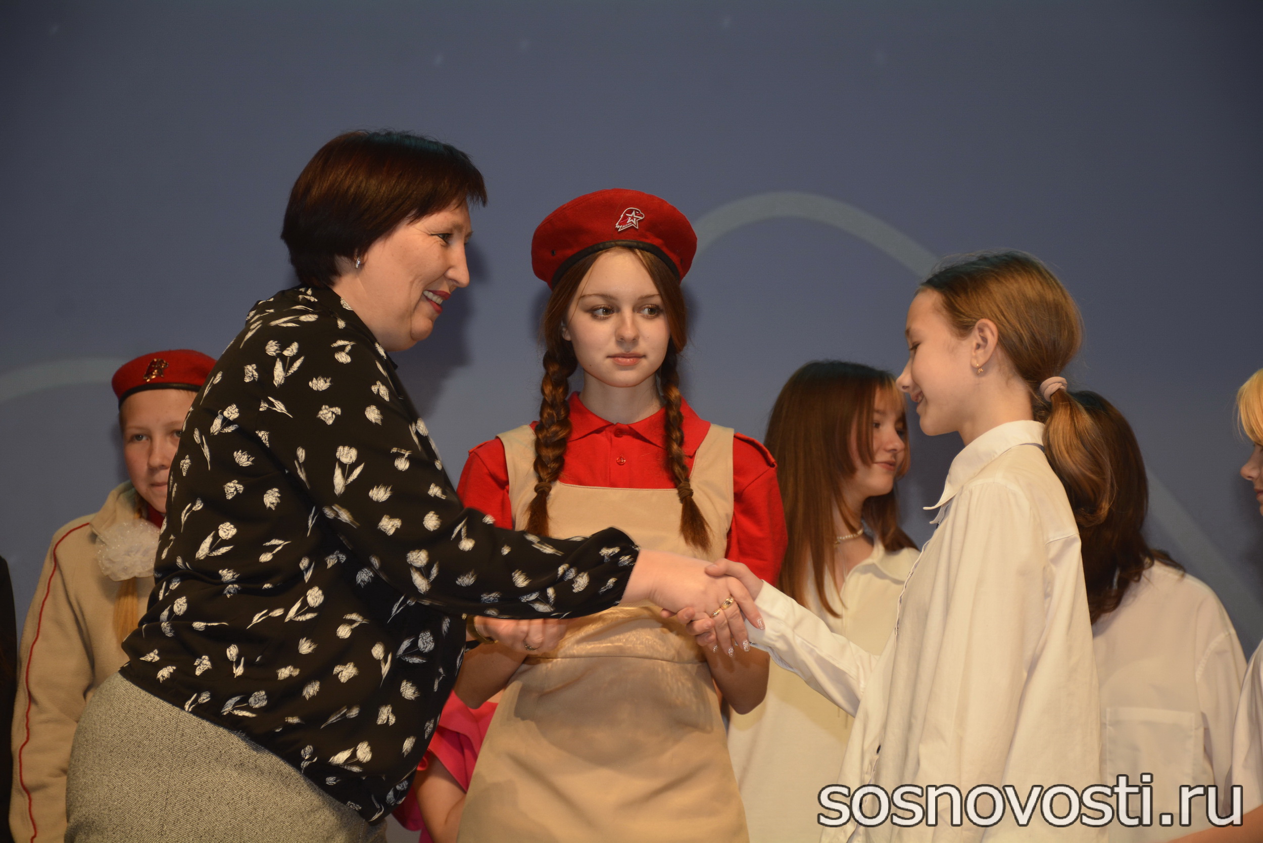 Сосновцы получили паспорт и вступили в "Движение первых"