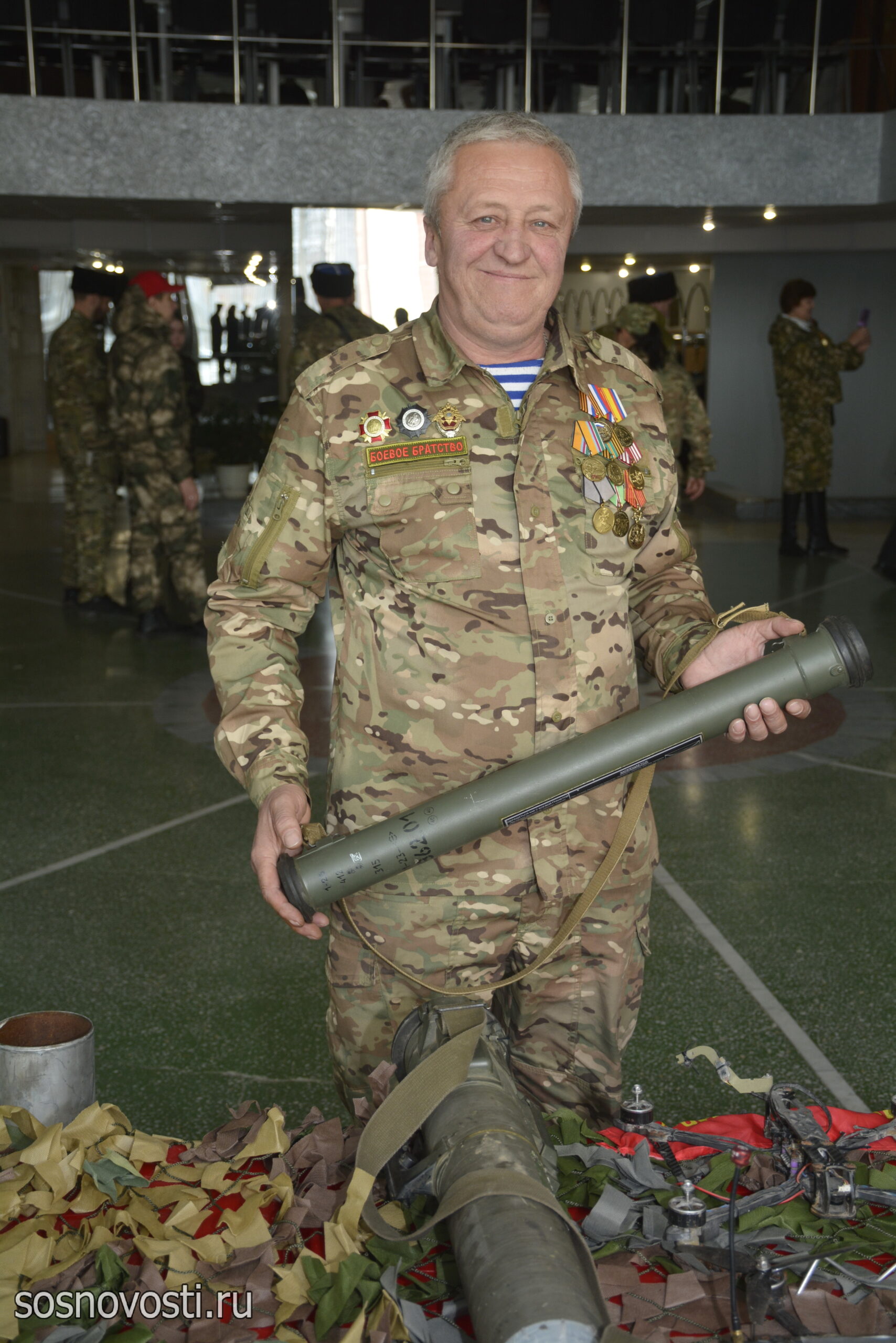 В Рощино прошёл благотворительный концерт в помощь участникам СВО