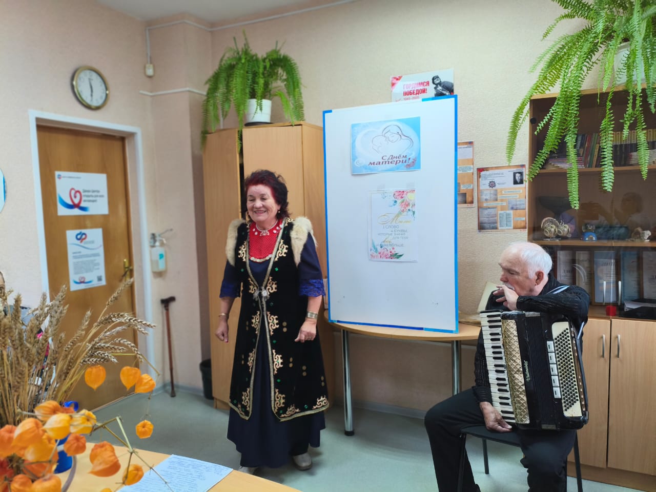 В Долгодеревенском ветераны отметили День матери