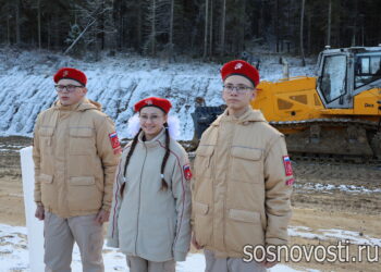 Юнармейцы из Кременкуля управляли тяжелой дорожной техникой в режиме беспилотника