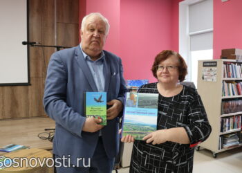 В Долгодеревенском прошла презентация книг Владимира Садырина
