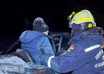 Ночью около Саргазов спасли двух заблудившихся мужчин