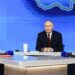 Президент подвел итоги года на прямой линии