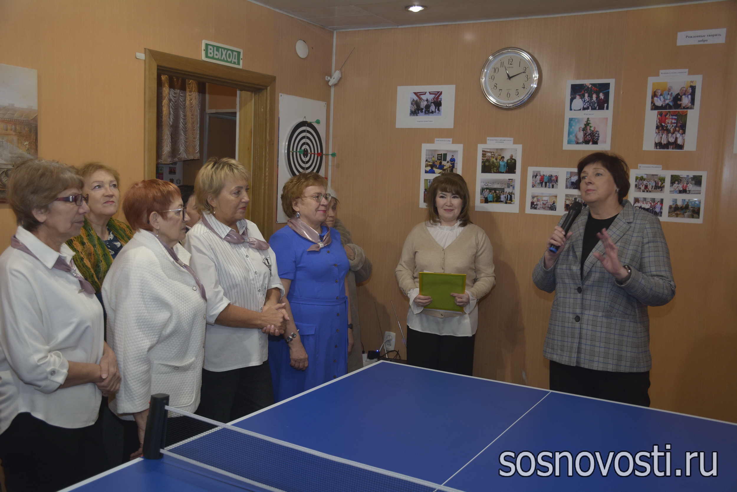 В Рощино открылся «Клуб 60+»