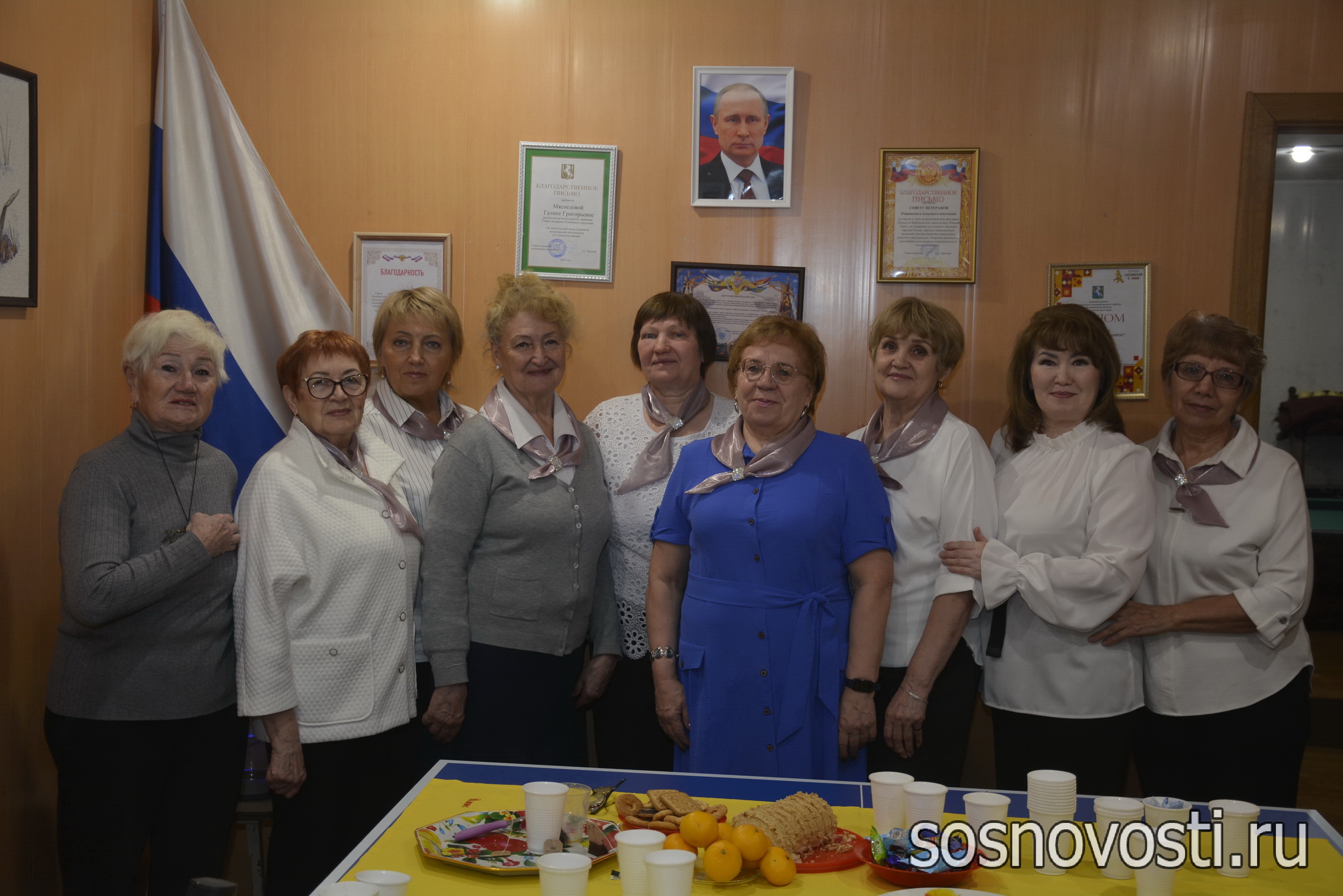 В Рощино открылся «Клуб 60+»