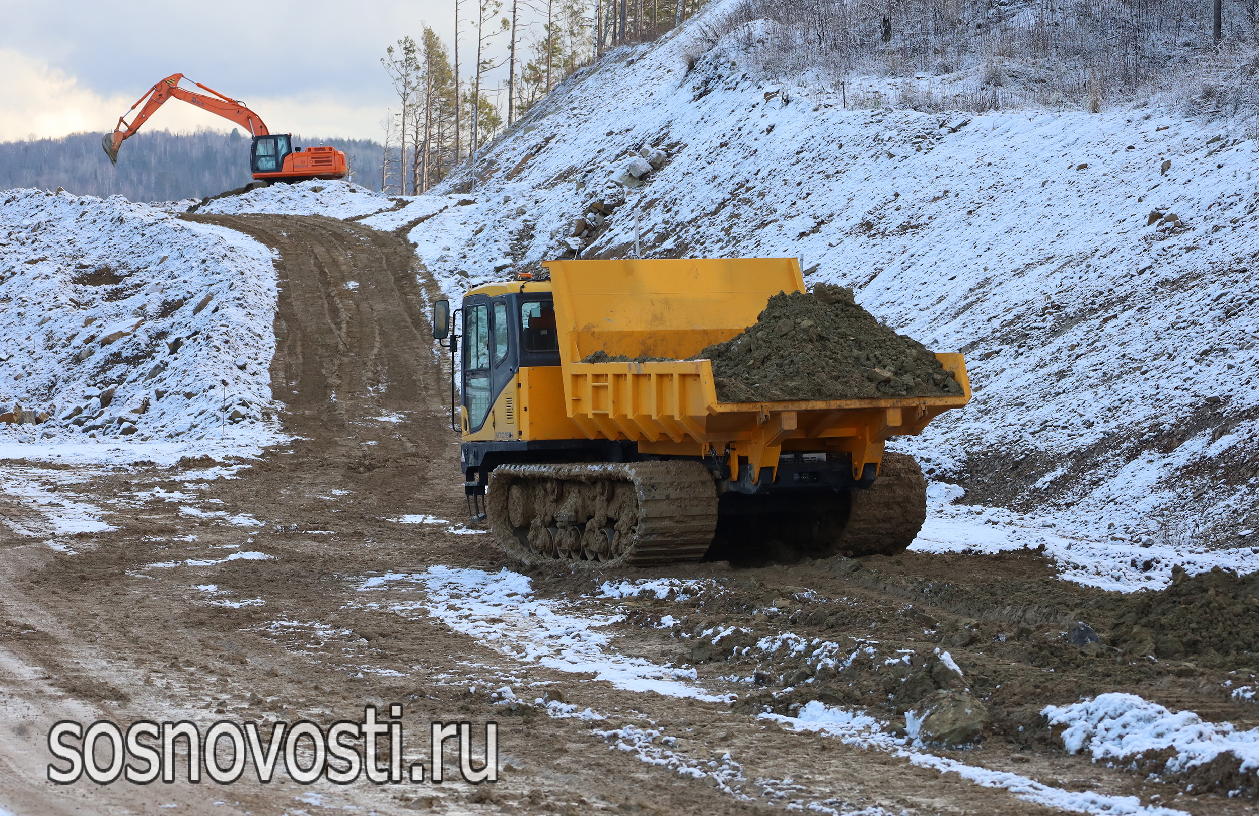 Что происходит на реконструкции автодороги М-5 в Челябинской области